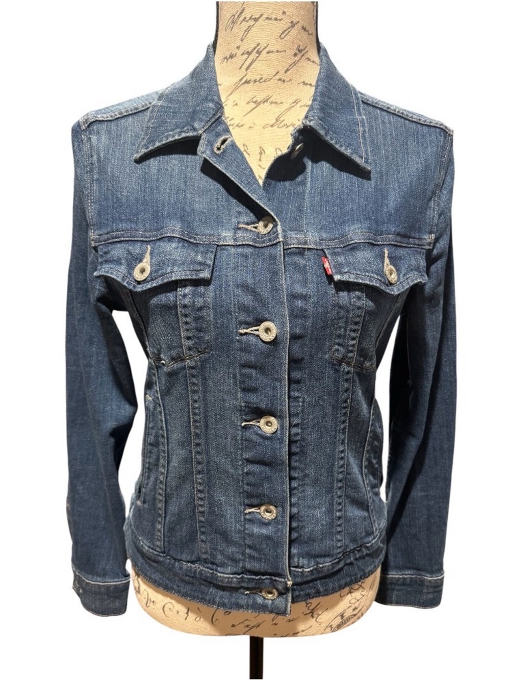 LEVI'S Women’s Original Trucker Jean Denim Jacket Size Small